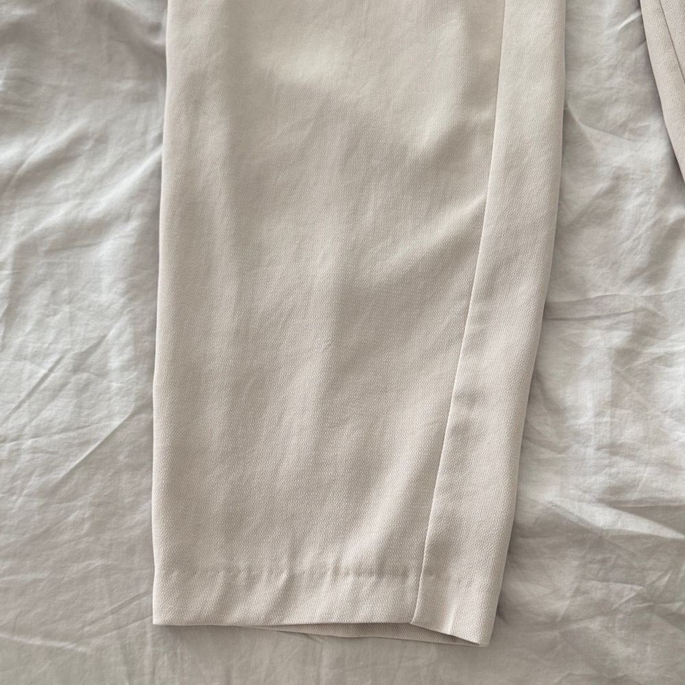 Zara Beige Drawstring Pants - Picture 6 of 10